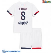 Fotballdrakt Barn Paris Saint-Germain Fabian Ruiz #8 Bortedraktsett 2025-26 Kortermet (+ Korte bukser)